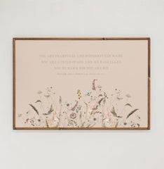 For You Are His | Framed Wooden Art