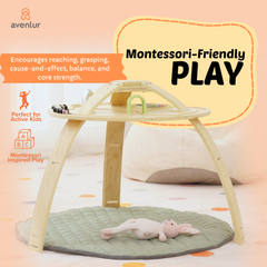 Ivy | 3-in-1 Baby Bouncer, Gym & Toddler Activity Table