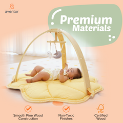 Ivy | 3-in-1 Baby Bouncer, Gym & Toddler Activity Table