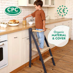 Multi-functional Foldable Helper Tower for Kids