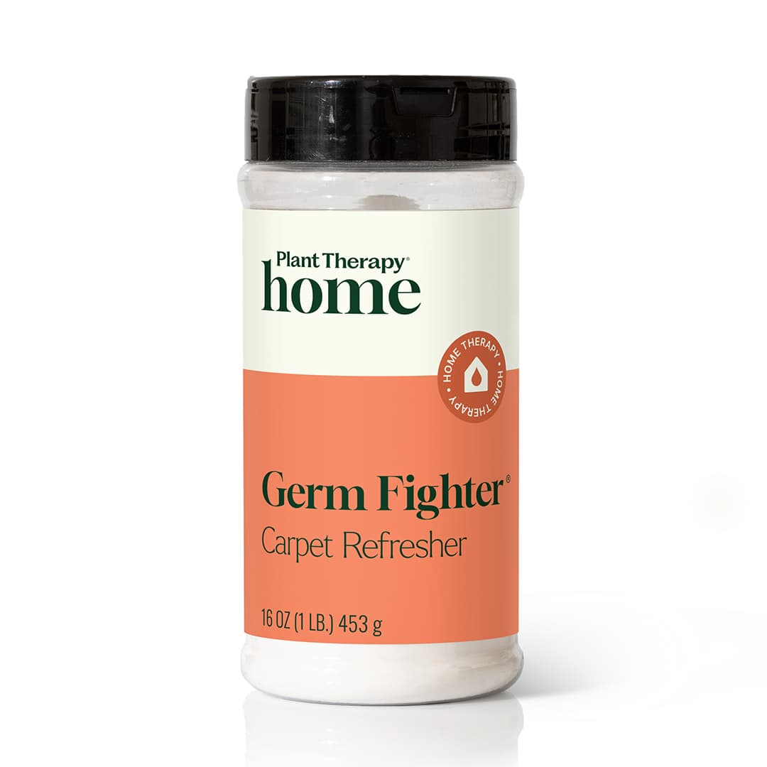 Plant Therapy Germ Fighter Carpet Refresher container on a white background
