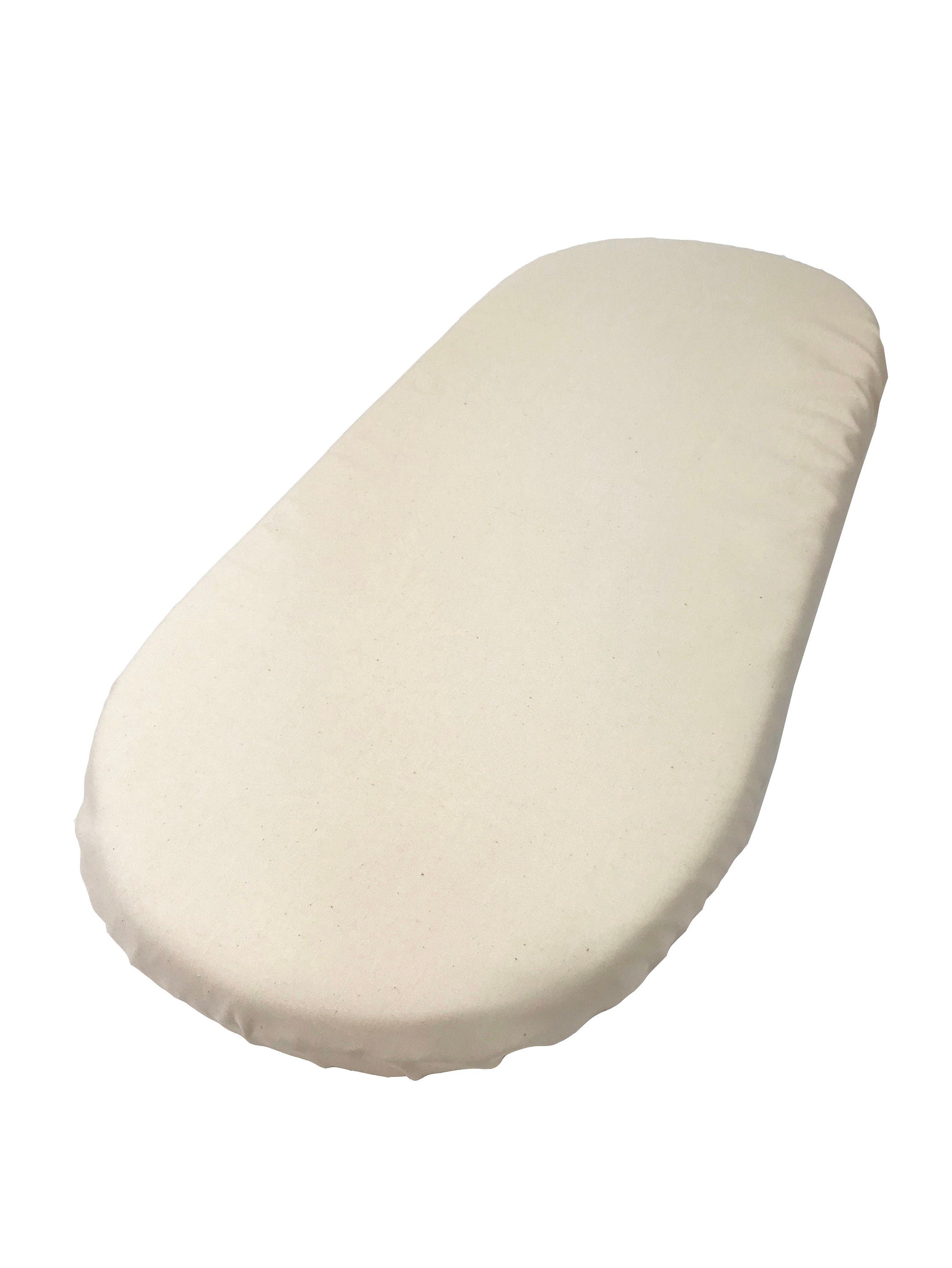 White shoe insert on a white background
